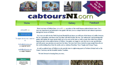Desktop Screenshot of cabtoursni.com